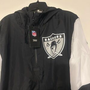 NFL Raiders Windbreaker Jacket